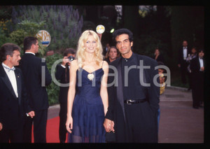 35mm vintage slide*1994 MONTE CARLO - WMA David COPPERFIELD Claudia SCHIFFER 5