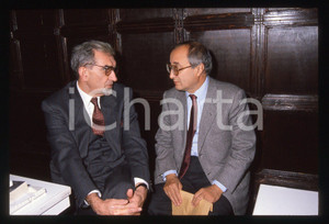 35mm vintage slide* 1988 ca MILANO Enrico DE MITA Giuseppe GUZZETTI (5)