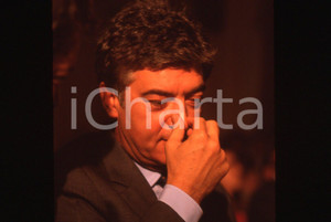 Fotografia d epoca originale 35mm vintage slide 1991 ca MILANO Claudio MARTELLI Prefettura 1 1