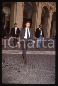 Fotografia d epoca originale 35mm vintage slide 1991 ca ROMA Claudio MARTELLI Palazzo Chigi 1 1