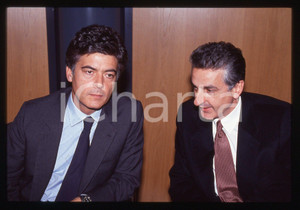 Fotografia d epoca originale 35mm vintage slide 1990 ca Claudio MARTELLI Ugo FINETTI 1 1