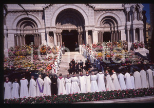 Fotografia d epoca originale 35mm vintage slide 1990 PRINCIPATO DI MONACO Funerali di Stefano CASIRAGHI 31 1