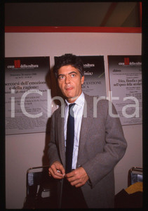 Fotografia d epoca originale 35mm vintage slide 1988 MILANO Claudio MARTELLI Casa della Cultura 11 1