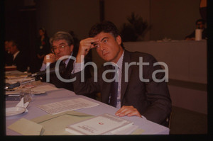 35mm vintage slide* 1990 ROMA Claudio MARTELLI Conferenza Immigrazione (3)