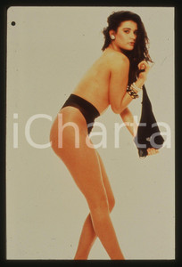 35mm vintage slide* 1995ca COSTUME Demi MOORE in topless Ritratto (1) >>> SOVRASCRIVERE