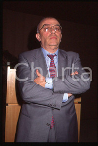 35mm vintage slide* 1998 MILANO POLITICA Salvatore SCIASCIA 14