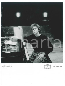 Fotografia d epoca originale 1985 ca MUSICA  Ivo POGORELICH Ritratto del pianista  Foto 18x24 2 1
