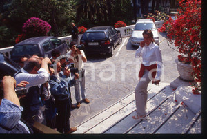 Fotografia d epoca originale Deborah COMPAGNONI  COSTUME  2000 ca 35 mm vintage slide 1