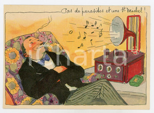 1930ca ST. MICHEL CIGARETTES Pas de parasites et une St. Michel - Carte Postale  Cartolina postale d'epoca, non viaggiata.CONDIZIONI: FAIRFORMATO: FG    originale e autentica 1