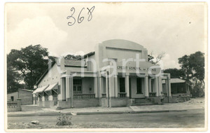 1930 ca CONGO BELGE - ELISABETHVILLE - CREDICONGO *Photo L. GABRIEL nÂ° 368 Fotografia originale d'epoca, in formato cartolina postale.FOTOGRAFO: L&eacute;opold Gabriel - Panda - Katanga  GOOD/buono  Formato: 14x9 cm originale e autentica 1