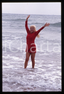 Fotografia d epoca originale Sandra MILO al Lido  Mostra del Cinema di VENEZIA 1990 35mm vintage slide 38 1