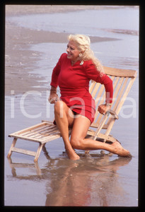Fotografia d epoca originale Sandra MILO al Lido  Mostra del Cinema di VENEZIA 1990 35mm vintage slide 42 1