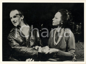 Fotografia d epoca originale 1986 TEATRO Leslie CARON Yann COLLETTE Jeux de femme Foto 24x18 cm 1