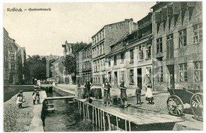 1910 ca ROSTOCK (DEUTSCHLAND) Gergerbruch - Postcard FP NV  Cartolina postale d'epoca, non viaggiata. FAIR/discreto Lievi smussature agli angoli Formato: FP originale e autentica 1