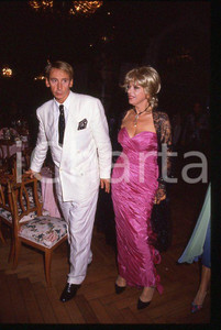 Fotografia d epoca originale Sandra MILO Gianni DEI  Mostra del Cinema di VENEZIA 1989 35mm vintage slide 1 1