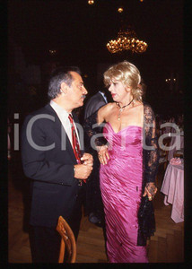 Fotografia d epoca originale Sandra MILO Giampaolo SODANO  Mostra Cinema VENEZIA 1989 35mm vintage slide 1 1