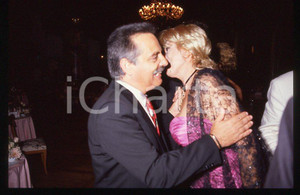 Fotografia d epoca originale Sandra MILO Giampaolo SODANO  Mostra Cinema VENEZIA 1989 35mm vintage slide 2 1