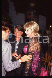 Fotografia d epoca originale Sandra MILO  Mostra del Cinema di VENEZIA 1989 35mm vintage slide 2 1