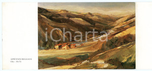 1985 ca Lauro BOLONDI Appennini reggiani - Biglietto con AUTOGRAFO Biglietto illustrato, con firma dell'artista.Su 4 facciate.CONDIZIONI: GFORMATO: 21x10 cm    originale e autentica 1