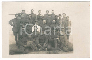 1918 Area di TRIESTE - Regio Esercito - Gruppo di soldati *Foto 14x9 cm