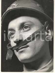 Fotografia d epoca originale 1956 CICLISMO Mino DE ROSSI  Vigile del fuoco  Ritratto Foto 13x18 cm 2 1