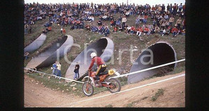 Fotografia d epoca originale 1981 NEMBRO BG Campionato italiano MOTOCROSS  35 mm vintage slide 1 1