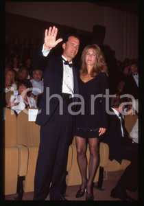 Fotografia d epoca originale Tom HANKS e Rita WILSON  FESTIVAL CINEMA CANNES 1995 ca 35 mm vintage slide 1