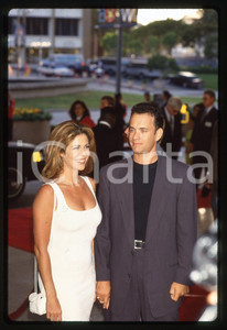Fotografia d epoca originale Tom HANKS e Rita WILSON  CINEMA 1995 ca 35 mm vintage slide 1