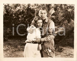 Fotografia d epoca originale 1948 ANGEL ON THE AMAZON Vera RALSTON e Brian AHERNE feriti Foto di scena 1