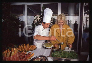 Fotografia d epoca originale Sandra MILO  10 anni di HARMONY 1991 35mm vintage slide 6 1