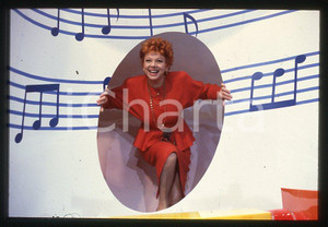 Fotografia d epoca originale Sandra MILO Piccoli e grandi fans 1988 35mm vintage slide 9 1