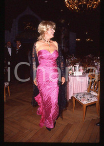 Fotografia d epoca originale Sandra MILO  Mostra del Cinema di VENEZIA 1989 35mm vintage slide 5 1