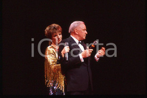 Fotografia d epoca originale Frank SINATRA Liza MINNELLI 1989 LONDON Royal Albert Hall 35mm vintage slide 15 1