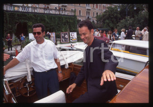 Fotografia d epoca originale Tom HANKS  FESTIVAL CINEMA VENEZIA 1994 35 mm vintage slide 29 1