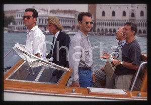 Fotografia d epoca originale Tom HANKS  FESTIVAL CINEMA VENEZIA 1998 35 mm vintage slide 28 1