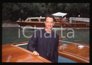 Fotografia d epoca originale Tom HANKS  FESTIVAL CINEMA VENEZIA 1994 35 mm vintage slide 36 1