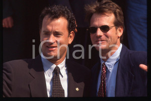 Fotografia d epoca originale Tom HANKS e Bill PAXTON  FESTIVAL CINEMA VENEZIA 1995 35 mm vintage slide 2 1