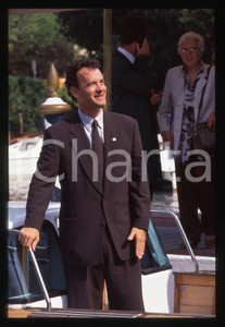 Fotografia d epoca originale Tom HANKS  FESTIVAL CINEMA VENEZIA 1995 35 mm vintage slide 5 1