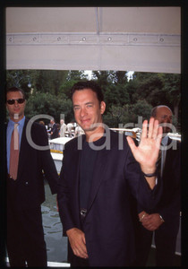 Fotografia d epoca originale Tom HANKS  FESTIVAL CINEMA VENEZIA 1994 35 mm vintage slide 48 1