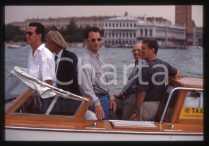 Fotografia d epoca originale Tom HANKS  FESTIVAL CINEMA VENEZIA 1998 35 mm vintage slide 38 1