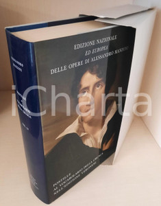 2005 Alessandro MANZONI Postille - Vocabolario della Crusca - Vol. 24 (3) Edizione Nazionale ed Europea delle opere di Alessandro Manzoni. Legatura in tela blu, logo "Casa del Manzoni" in oro al centro del piatto, sovraccoperta illustrata, cofanetto in cartoncino.Composizione dei testi nella versione VAL del carattere Baskerville, realizzato nella Stamperia Valdonega ad Arbizzano di Verona.PAGINE: 616EDITORE: Centro Nazionale Studi Manzoniani - Milano GOOD/buono volume intonso, ma il cofanetto è danneggiato (lembi scollati) Formato: 22x14 cm originale e autentica 1