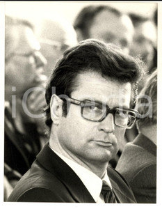 Fotografia d epoca originale 1981 BONN Klaus KINKEL presidente dei Servizi Segreti Federali tedeschi Foto 1