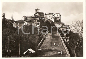 Cartolina originale da collezione 1955 ca VARESE Bambini in gita al SACRO MONTE Cartolina FG NV 1