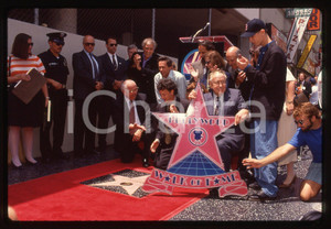 Fotografia d epoca originale Tom HANKS e Rita WILSON  WALK OF FAME HOLLYWOOD 1992 35 mm vintage slide 4 1