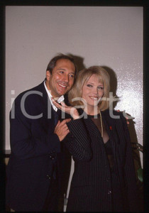 Fotografia d epoca originale Amanda LEAR Marco BALESTRI Il brutto anatroccolo 1998 35 mm vintage slide 4 1