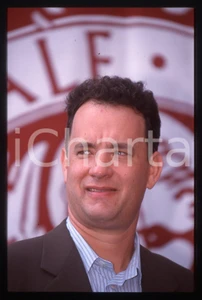 Fotografia d epoca originale Tom HANKS  FESTIVAL CINEMA VENEZIA 1995 35 mm vintage slide 38 1