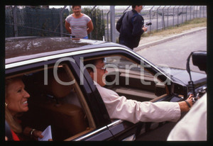 Fotografia d epoca originale Alain DELON  CINEMA 1990 ca 35 mm vintage slide 54 1