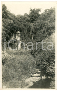 1930 ca CONGO BELGE - KANSENIA - Chutes ^Photo L. GABRIEL 118 Fotografia originale d'epoca, in formato cartolina postale.FOTOGRAFO: L&eacute;opold Gabriel - Panda - Katanga  GOOD/buono  Formato: 9x14 cm originale e autentica 1