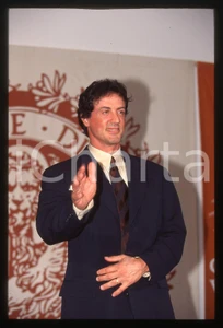 Fotografia d epoca originale Sylvester STALLONE Mostra del cinema di VENEZIA 1997 35 mm vintage slide 20 1
