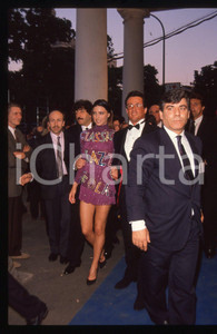 Fotografia d epoca originale Sylvester STALLONE e Jennifer FLAVIN  TELEGATTI 1995 ca 35 mm vintage slide 6 1